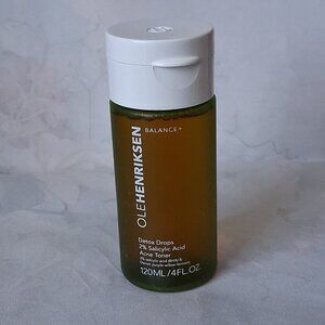 OLEHENRIKSEN Detox Drops 2% Salicylic Acid Acne Toner 120ml NEW